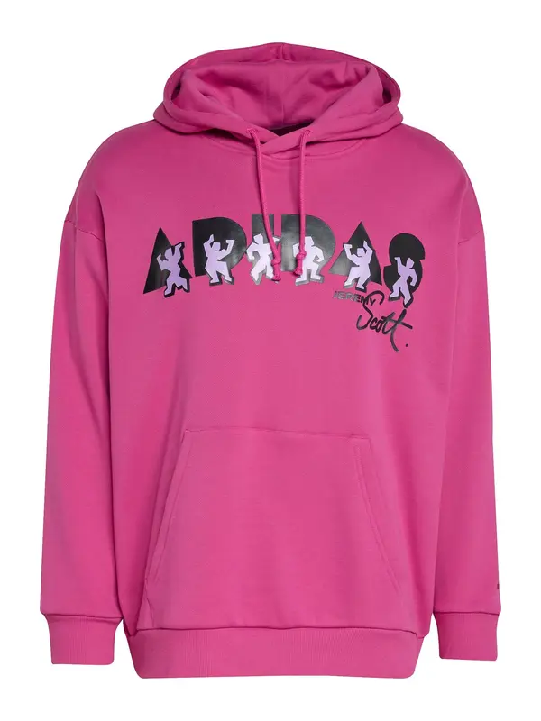 ADIDAS SPORTSWEAR ADIDAS SPORTSWEAR Sportska sweater majica 'Adidas x Jeremy Scott'  lila / roza / crna