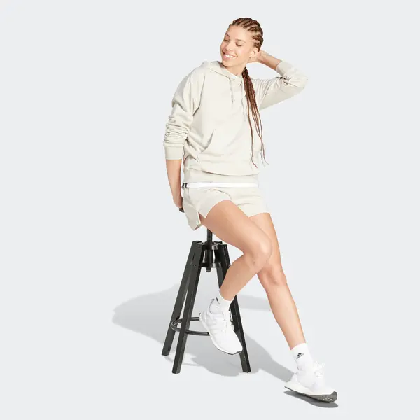 ADIDAS SPORTSWEAR ADIDAS SPORTSWEAR Sportska sweater majica  boja pijeska / bijela