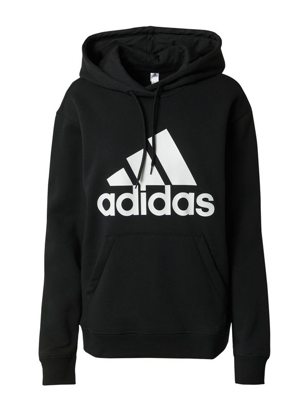 ADIDAS SPORTSWEAR ADIDAS SPORTSWEAR Sportska sweater majica 'Essentials'  crna / bijela