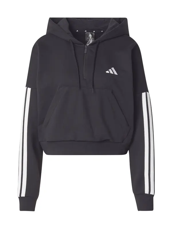 ADIDAS SPORTSWEAR ADIDAS SPORTSWEAR Sportska sweater majica 'Essentials'  crna / bijela