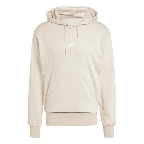 ADIDAS SPORTSWEAR ADIDAS SPORTSWEAR Sportska sweater majica 'Essentials Feelcozy'  boja pijeska / bijela