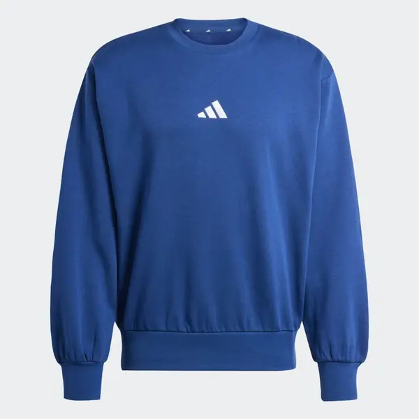 ADIDAS SPORTSWEAR ADIDAS SPORTSWEAR Sportska sweater majica 'Essentials Feelcozy'  tamno plava / bijela