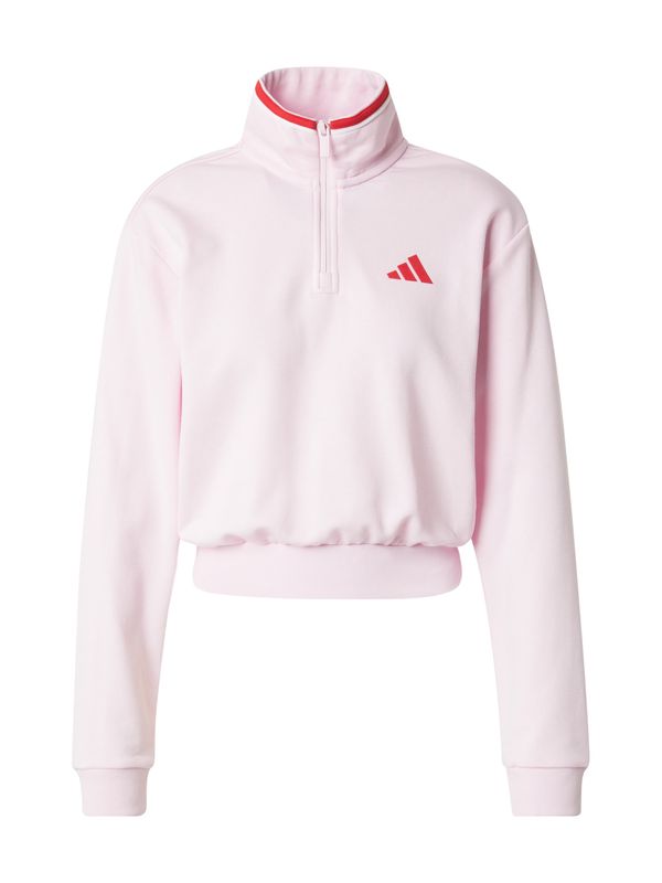 ADIDAS SPORTSWEAR ADIDAS SPORTSWEAR Sportska sweater majica 'Essentials'  roza / crvena