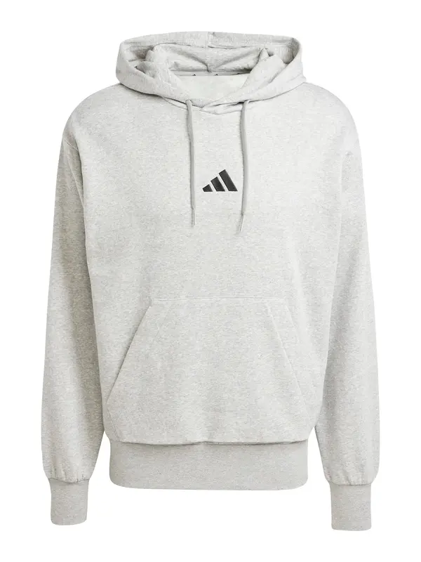 ADIDAS SPORTSWEAR ADIDAS SPORTSWEAR Sportska sweater majica 'Essentials'  siva melange / crna