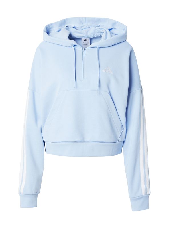 ADIDAS SPORTSWEAR ADIDAS SPORTSWEAR Sportska sweater majica 'Essentials'  svijetloplava / bijela