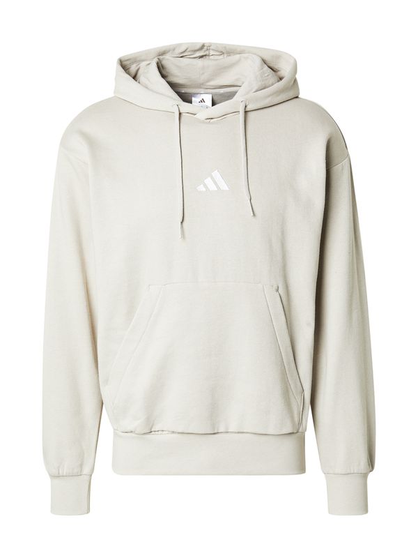 ADIDAS SPORTSWEAR ADIDAS SPORTSWEAR Sportska sweater majica 'FEELCOZY'  bež siva / bijela