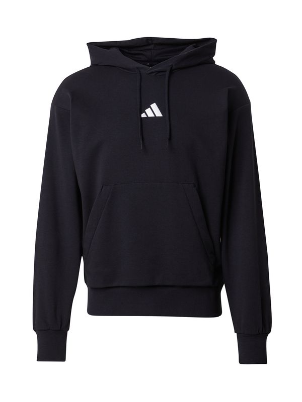 ADIDAS SPORTSWEAR ADIDAS SPORTSWEAR Sportska sweater majica 'FEELCOZY'  crna / bijela
