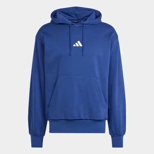 ADIDAS SPORTSWEAR ADIDAS SPORTSWEAR Sportska sweater majica 'FEELCOZY'  tamno plava / bijela