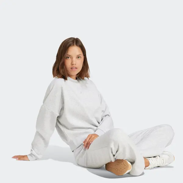 ADIDAS SPORTSWEAR ADIDAS SPORTSWEAR Sportska sweater majica  siva melange / bijela