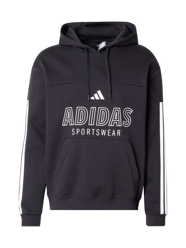 ADIDAS SPORTSWEAR ADIDAS SPORTSWEAR Sportska sweater majica 'TIRO'  crna / bijela
