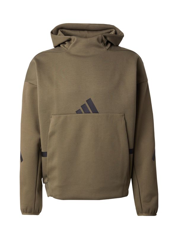 ADIDAS SPORTSWEAR ADIDAS SPORTSWEAR Sportska sweater majica 'Z.N.E.'  maslinasta / crna