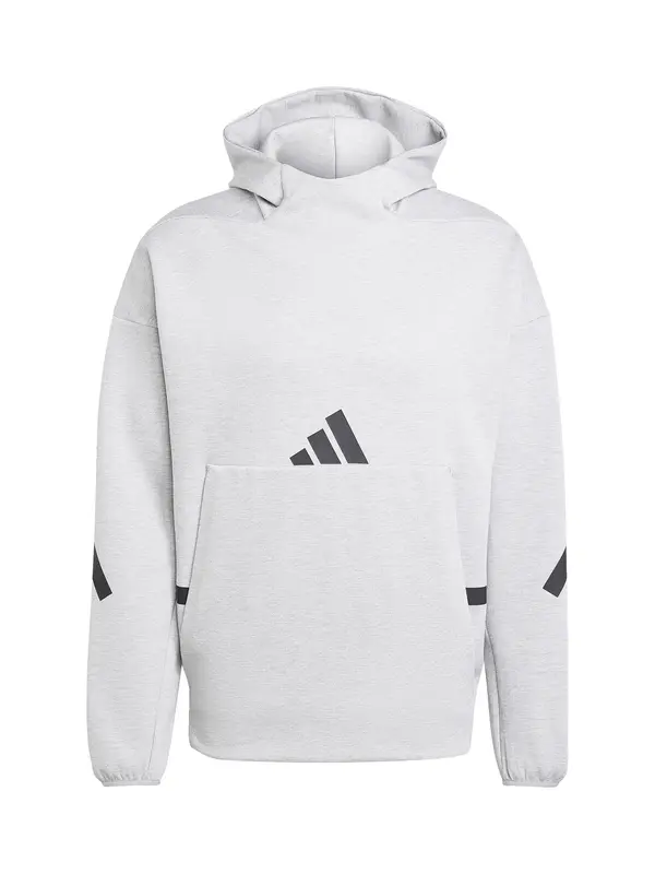 ADIDAS SPORTSWEAR ADIDAS SPORTSWEAR Sportska sweater majica 'ZNE'  siva melange / crna