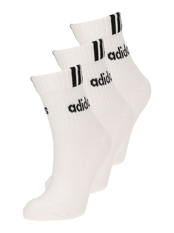 Adidas ADIDAS SPORTSWEAR Sportske čarape 'Cushioned'  crna / bijela