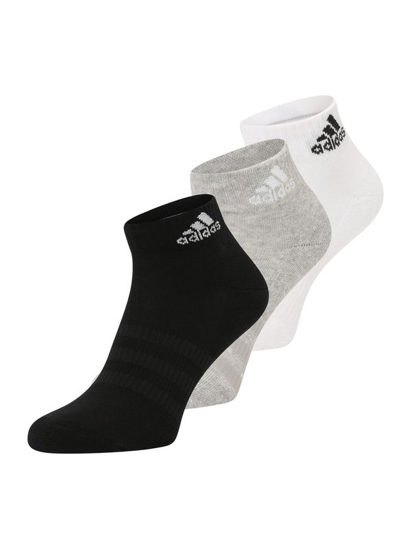ADIDAS SPORTSWEAR ADIDAS SPORTSWEAR Sportske čarape 'Cushioned  '  siva / crna / bijela