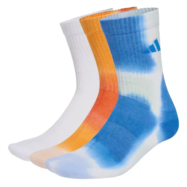 ADIDAS SPORTSWEAR ADIDAS SPORTSWEAR Sportske čarape 'Tie-Dye 3 Pairs'  plava / narančasta / ciglasto crvena / bijela