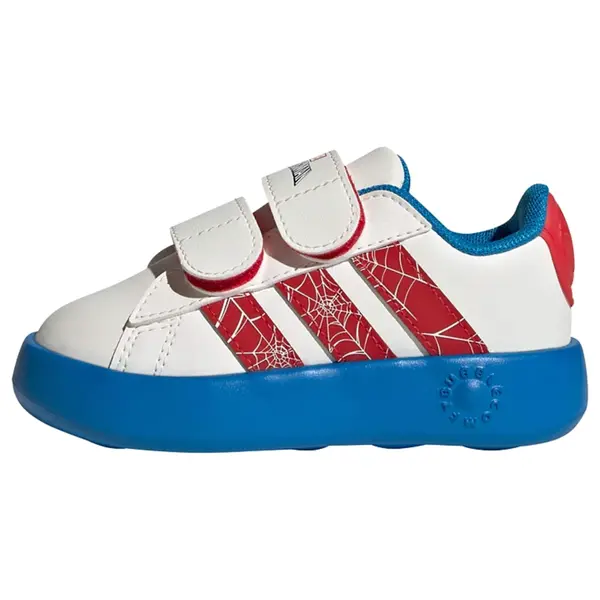 ADIDAS SPORTSWEAR ADIDAS SPORTSWEAR Sportske cipele 'Adidas x Marvel Spider-Man Grand Court'  plava / rubin crvena / bijela