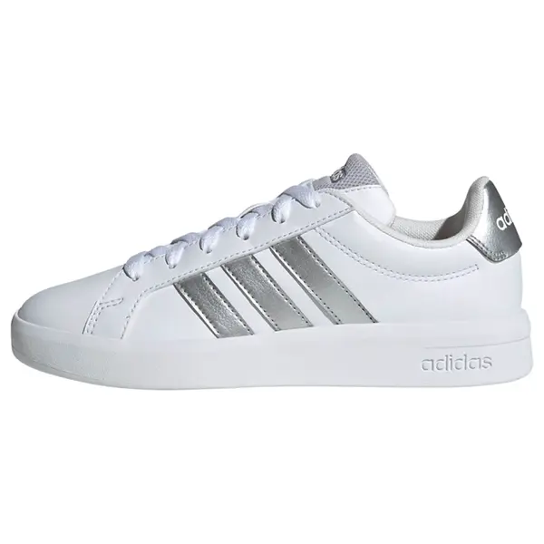 ADIDAS SPORTSWEAR ADIDAS SPORTSWEAR Sportske cipele 'Grand Court 3.0'  srebro / bijela