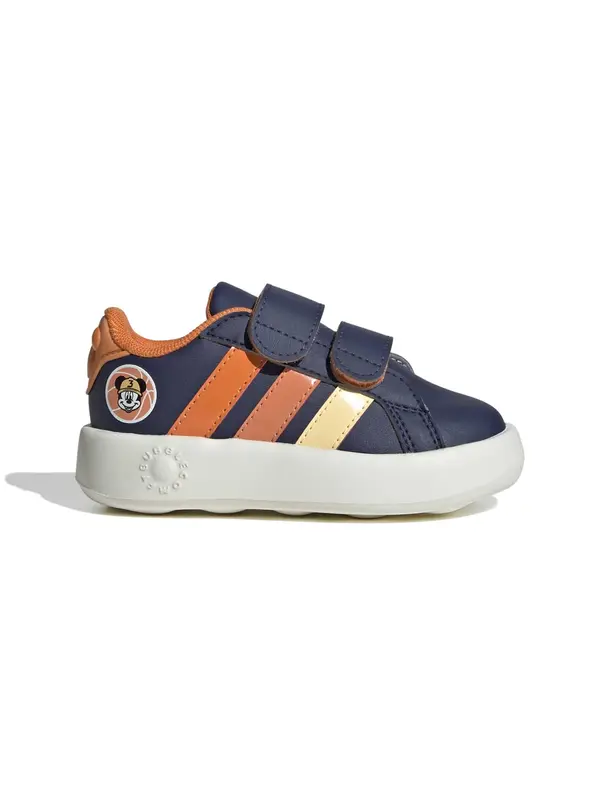 ADIDAS SPORTSWEAR ADIDAS SPORTSWEAR Sportske cipele 'GRAND COURT MICKEY'  tamno plava / svijetložuta / narančasta / koraljna