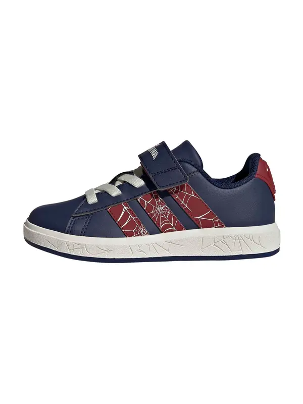 ADIDAS SPORTSWEAR ADIDAS SPORTSWEAR Sportske cipele 'Marvel Spider-Man Grand Court'  tamno plava / boja vina / bijela