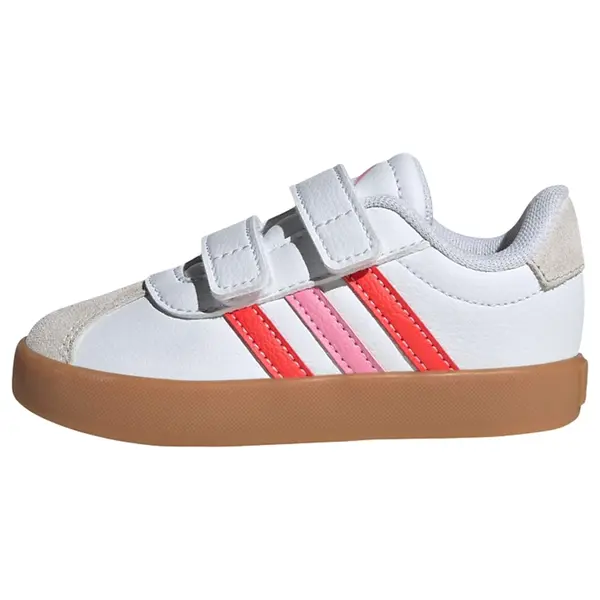 ADIDAS SPORTSWEAR ADIDAS SPORTSWEAR Sportske cipele 'VL Court 3.0'  bež / svijetloroza / crvena / bijela