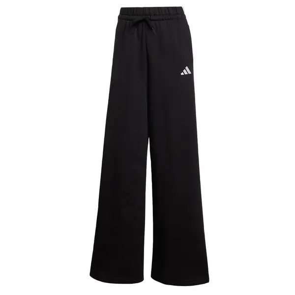 ADIDAS SPORTSWEAR ADIDAS SPORTSWEAR Sportske hlače '3-Stripes Fleece Wide'  crna / bijela