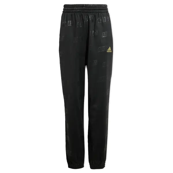 ADIDAS SPORTSWEAR ADIDAS SPORTSWEAR Sportske hlače 'Brand Love Debossed'  žuta / crna