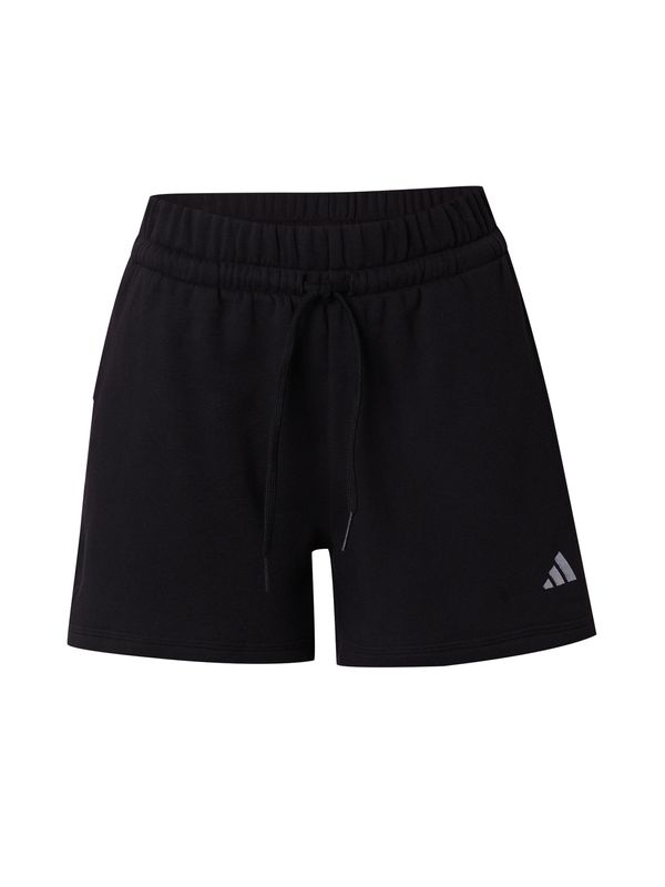 Adidas ADIDAS SPORTSWEAR Sportske hlače  crna / srebro