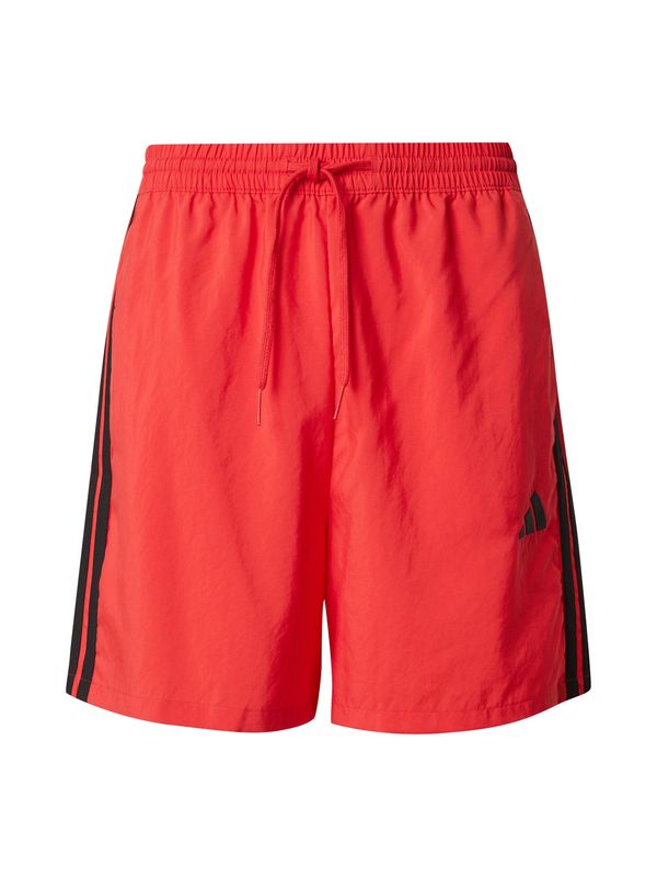 ADIDAS SPORTSWEAR ADIDAS SPORTSWEAR Sportske hlače 'Essentials Chelsea'  crvena / crna