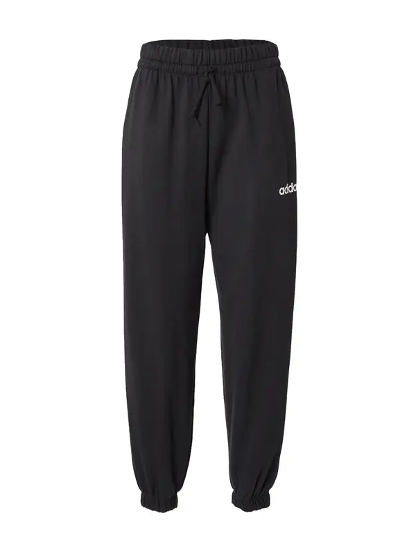 ADIDAS SPORTSWEAR ADIDAS SPORTSWEAR Sportske hlače 'Essentials'  crna / bijela