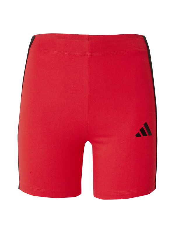 ADIDAS SPORTSWEAR ADIDAS SPORTSWEAR Sportske hlače 'Essentials'  crvena / crna
