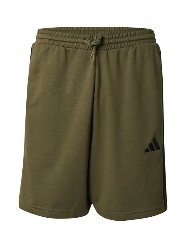 ADIDAS SPORTSWEAR ADIDAS SPORTSWEAR Sportske hlače 'Essentials'  maslinasta / crna