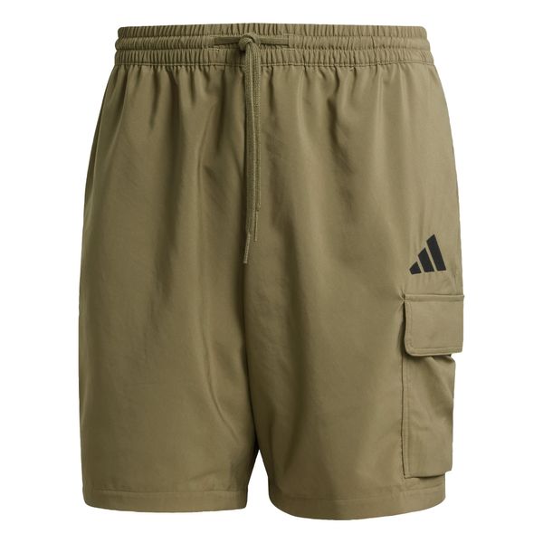 ADIDAS SPORTSWEAR ADIDAS SPORTSWEAR Sportske hlače 'Essentials'  maslinasta / crna