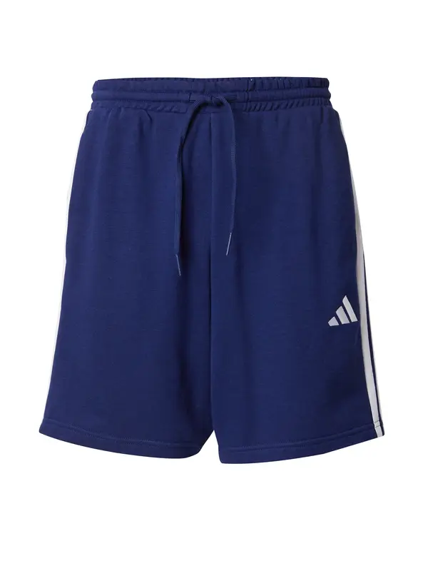ADIDAS SPORTSWEAR ADIDAS SPORTSWEAR Sportske hlače 'Essentials'  tamno plava / bijela