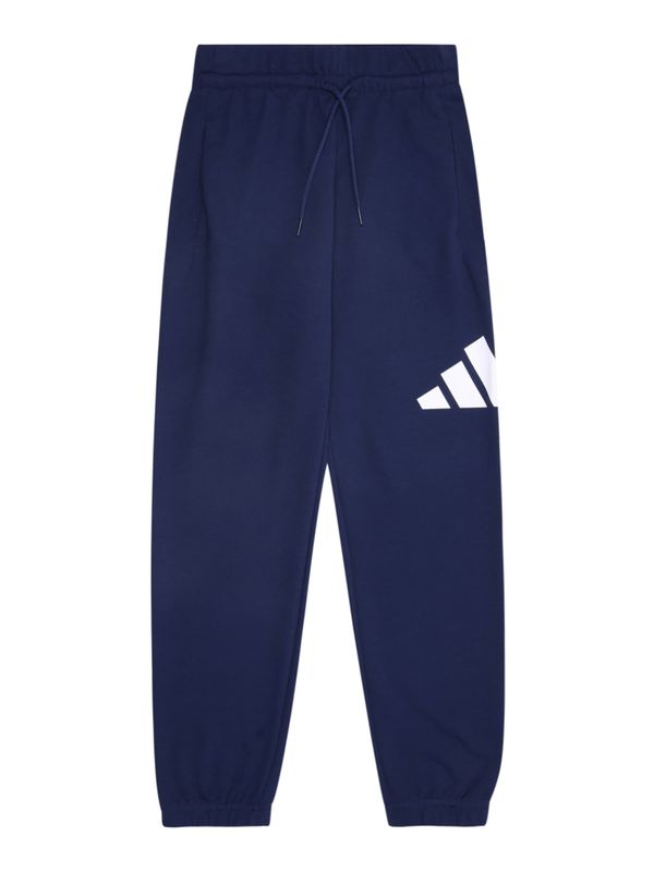 ADIDAS SPORTSWEAR ADIDAS SPORTSWEAR Sportske hlače 'Essentials'  tamno plava / bijela