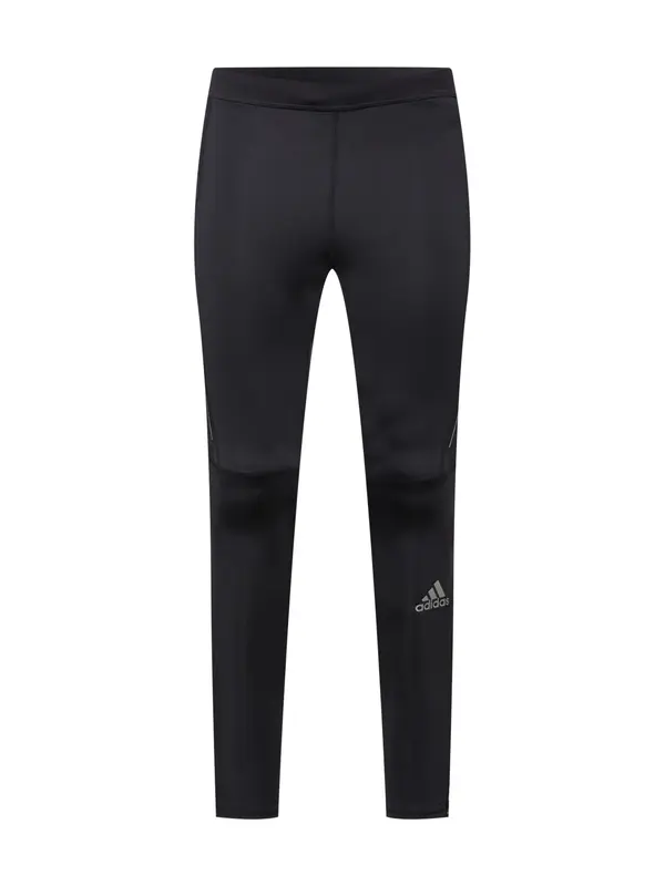 ADIDAS SPORTSWEAR ADIDAS SPORTSWEAR Sportske hlače 'Own The Run'  siva / crna