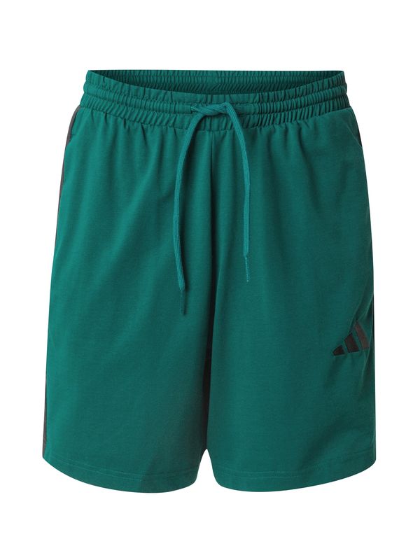 ADIDAS SPORTSWEAR ADIDAS SPORTSWEAR Sportske hlače  smaragdno zelena / crna