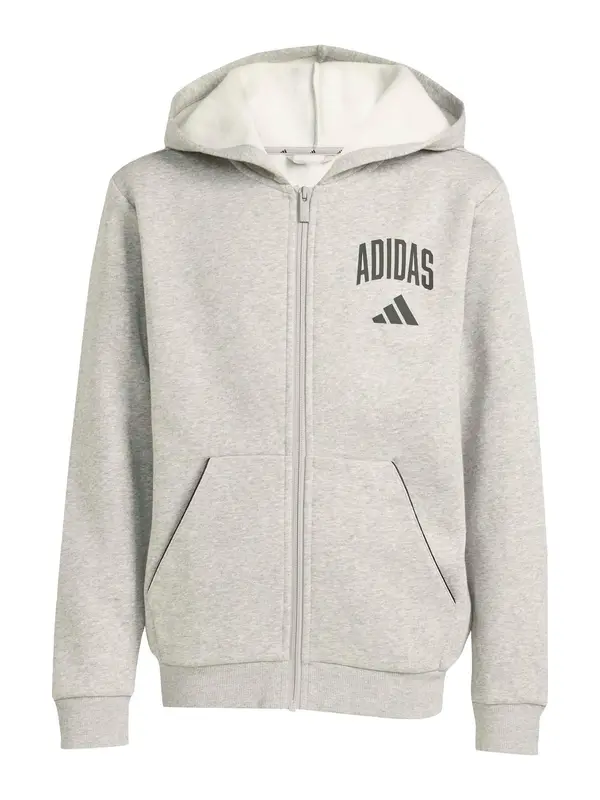 ADIDAS SPORTSWEAR ADIDAS SPORTSWEAR Sportski gornji dio trenirke 'CLGT'  siva melange / crna