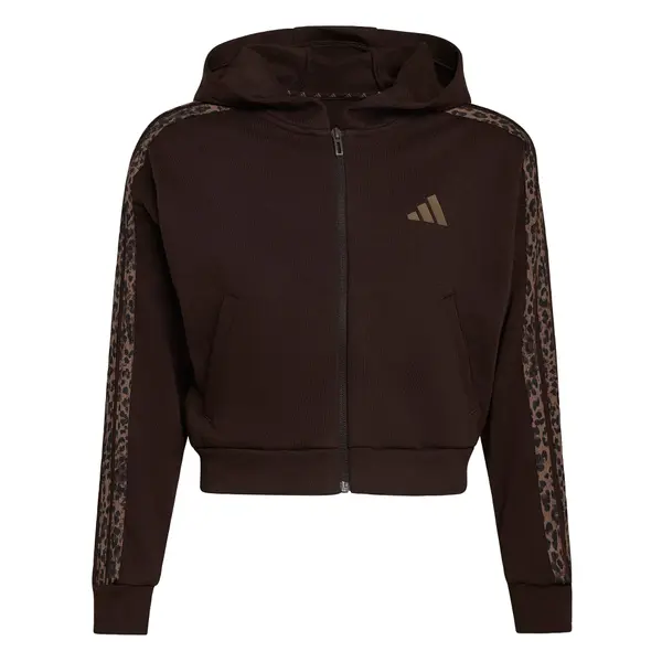 ADIDAS SPORTSWEAR ADIDAS SPORTSWEAR Sportski gornji dio trenirke  čokolada / brokat / crna