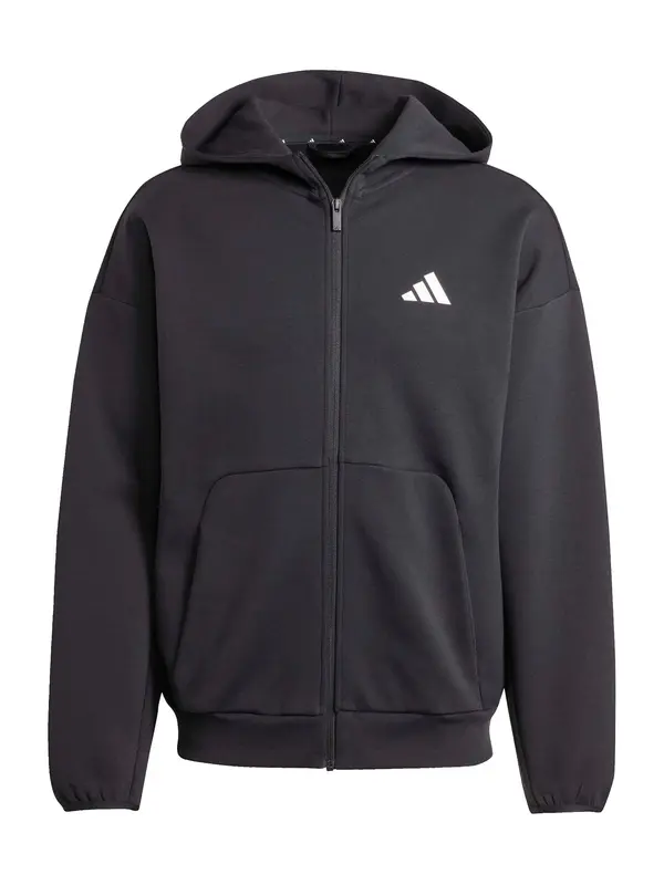 ADIDAS SPORTSWEAR ADIDAS SPORTSWEAR Sportski gornji dio trenirke  crna / bijela