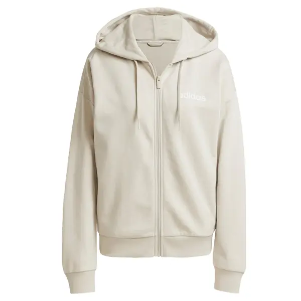 ADIDAS SPORTSWEAR ADIDAS SPORTSWEAR Sportski gornji dio trenirke 'Essentials'  boja pijeska / bijela