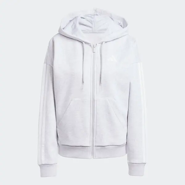 ADIDAS SPORTSWEAR ADIDAS SPORTSWEAR Sportski gornji dio trenirke 'Essentials'  svijetlosiva / bijela