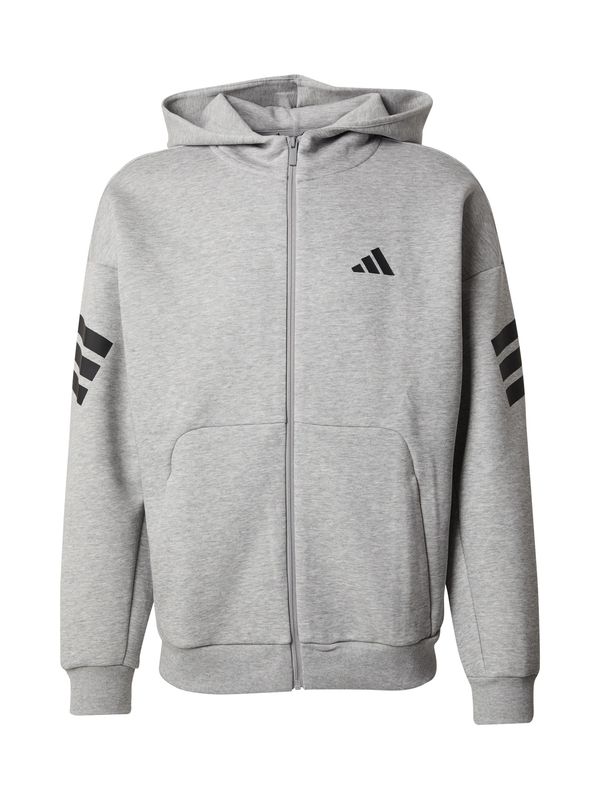 ADIDAS SPORTSWEAR ADIDAS SPORTSWEAR Sportski gornji dio trenirke  siva / crna