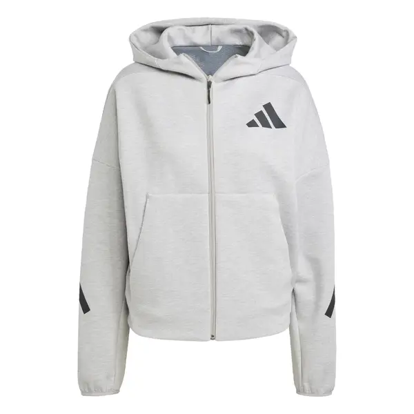 ADIDAS SPORTSWEAR ADIDAS SPORTSWEAR Sportski gornji dio trenirke 'Z.N.E'  svijetlosiva / crna