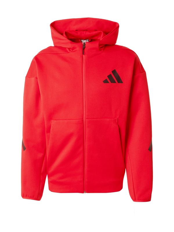 ADIDAS SPORTSWEAR ADIDAS SPORTSWEAR Sportski gornji dio trenirke 'Z.N.E.'  crvena / crna