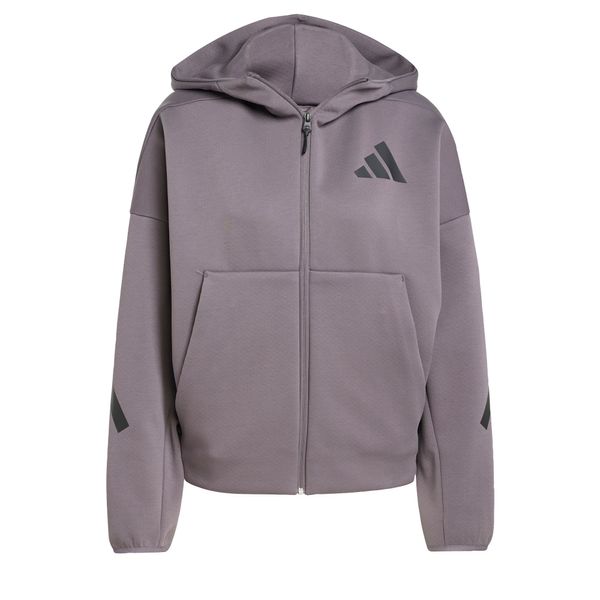 ADIDAS SPORTSWEAR ADIDAS SPORTSWEAR Sportski gornji dio trenirke 'Z.N.E. '  moka smeđa / crna