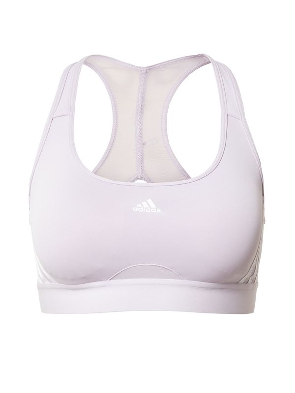 ADIDAS SPORTSWEAR ADIDAS SPORTSWEAR Sportski grudnjak 'Powerreact'  svijetlosiva / bijela