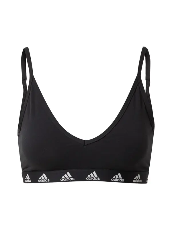 ADIDAS SPORTSWEAR ADIDAS SPORTSWEAR Sportski grudnjak 'Purebare Light-Support'  crna / bijela