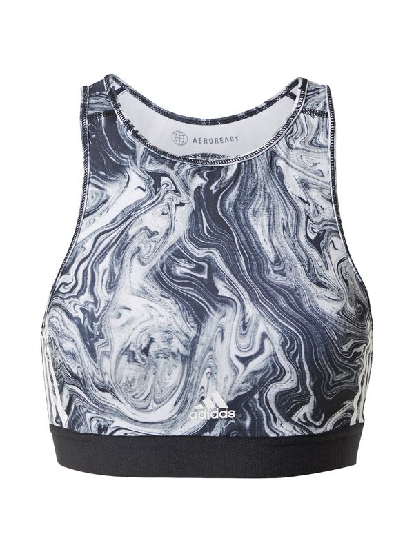 ADIDAS SPORTSWEAR ADIDAS SPORTSWEAR Sportski grudnjak  siva / crna / bijela