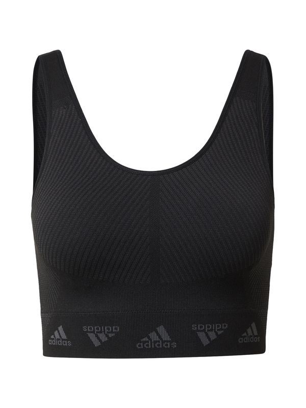 ADIDAS SPORTSWEAR ADIDAS SPORTSWEAR Sportski grudnjak  siva / crna