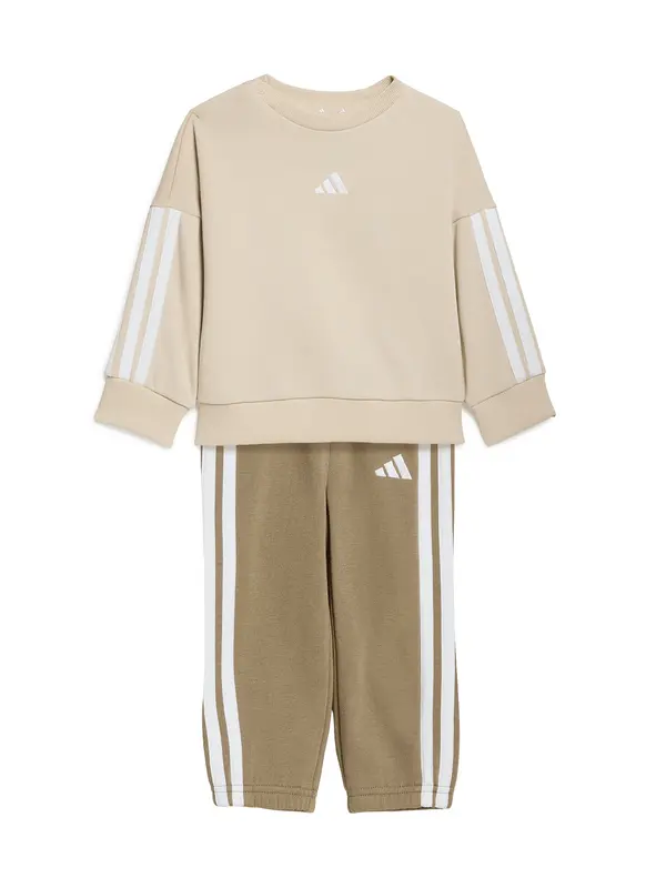 ADIDAS SPORTSWEAR ADIDAS SPORTSWEAR Sportski komplet 'Essentials'  boja pijeska / svijetlosmeđa / bijela